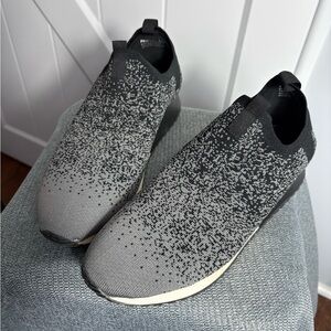 BareTraps Black and Gray Slip-On Shoes
